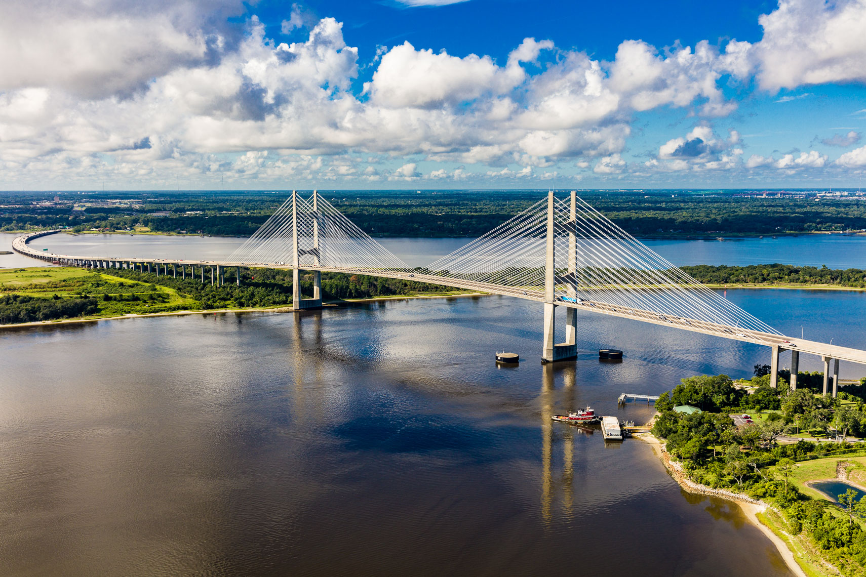 The Dames Point Bridge