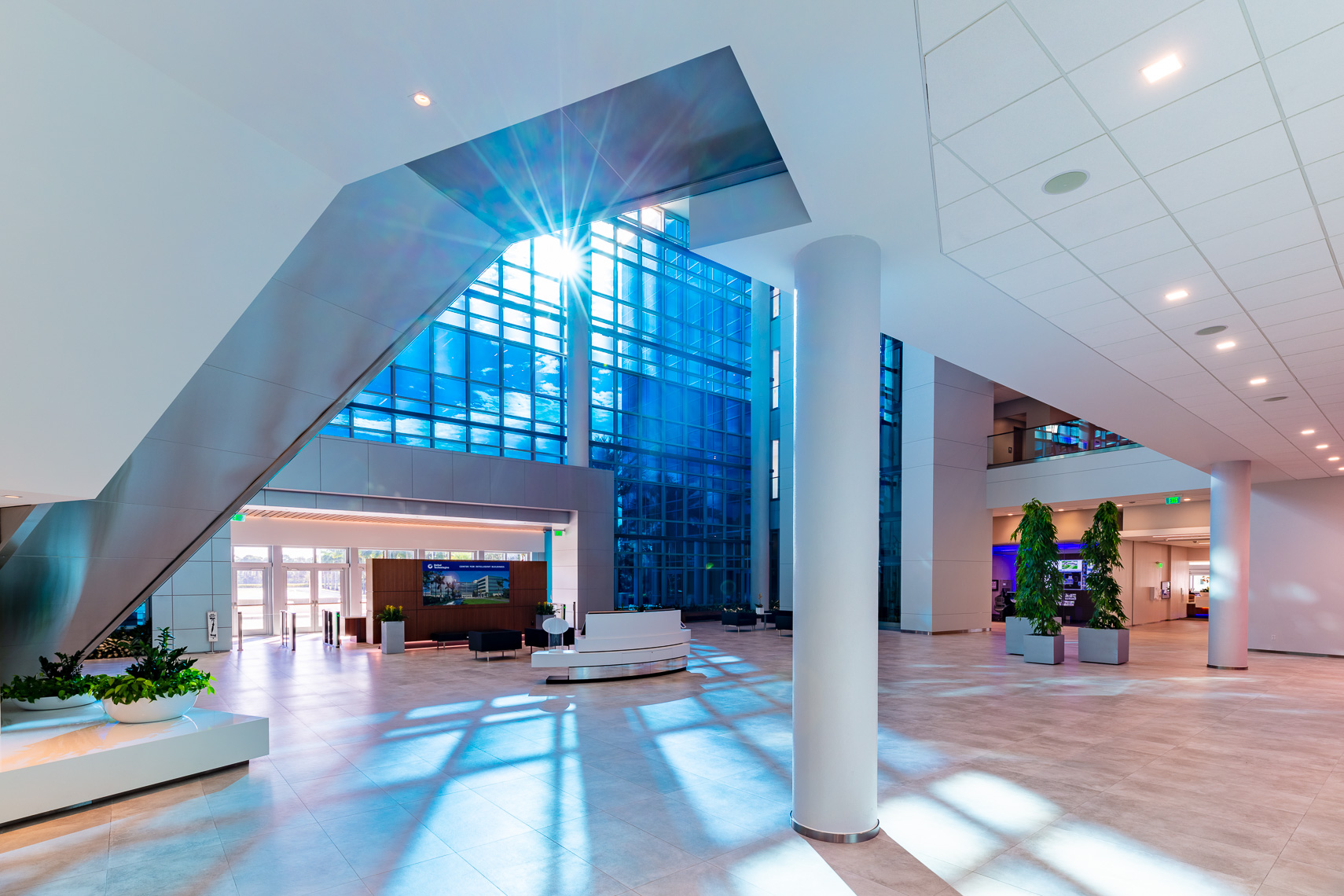 Corporate Headquarters Lobby Interior | Commercial Photographer in