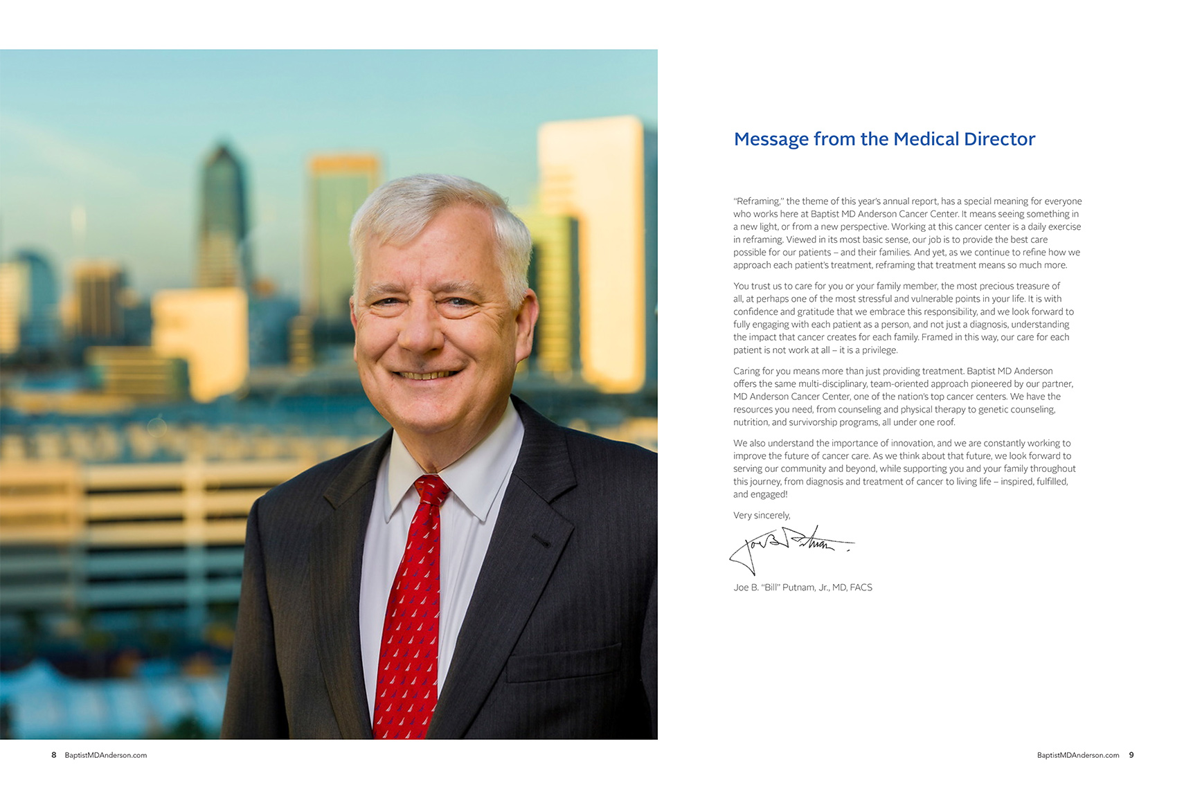 Baptist MD Anderson Annual Report