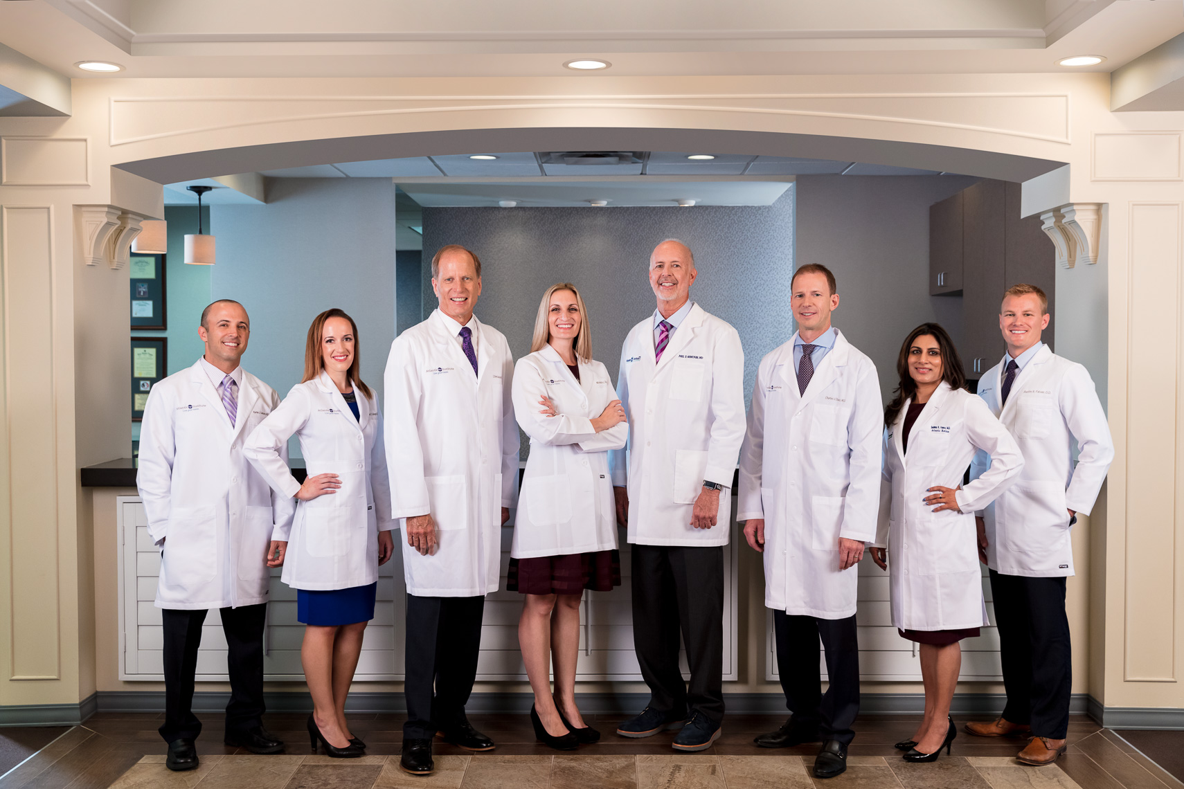 Group portrait of eye doctors