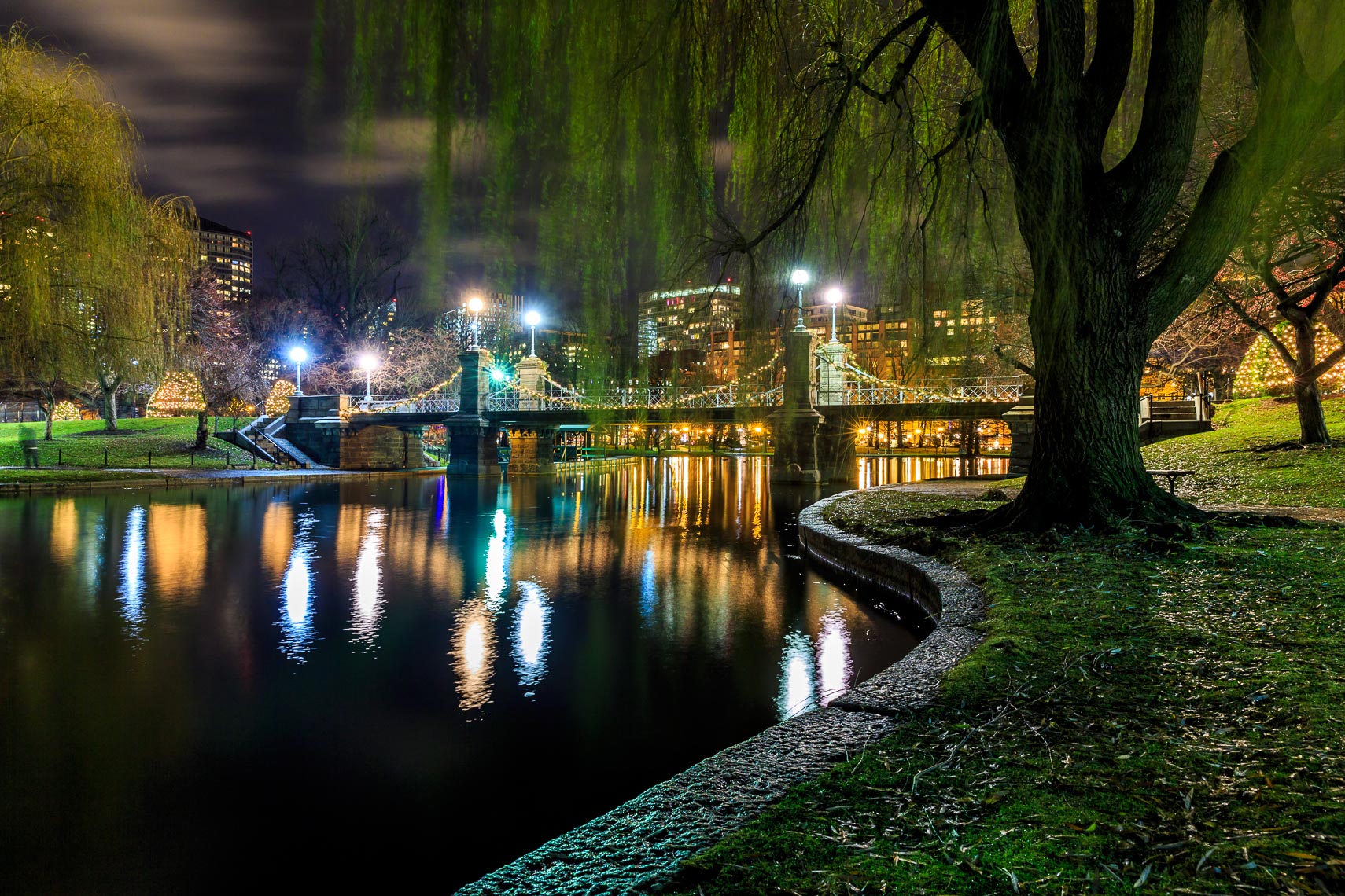 Public Garden in Boston