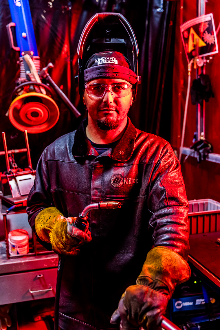 Portrait of a Welder